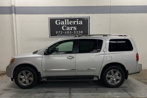 2012 Nissan Armada for sale at Galleria Cars in Dallas TX