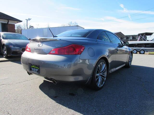 2014 INFINITI Q60 Convertible for sale at The Car Source Of Lenoir in Lenoir, NC