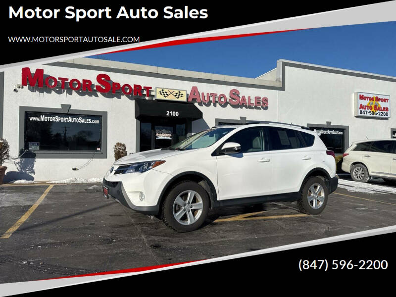 2014 Toyota RAV4 for sale at Motor Sport Auto Sales in Waukegan IL