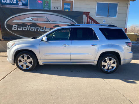2013 GMC Acadia for sale at Badlands Brokers in Rapid City SD