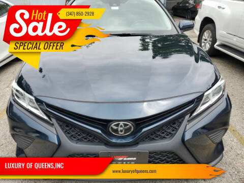 2019 Toyota Camry for sale at LUXURY OF QUEENS,INC in Long Island City NY