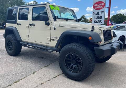 2011 Jeep Wrangler Unlimited for sale at VSA MotorCars in Cypress TX
