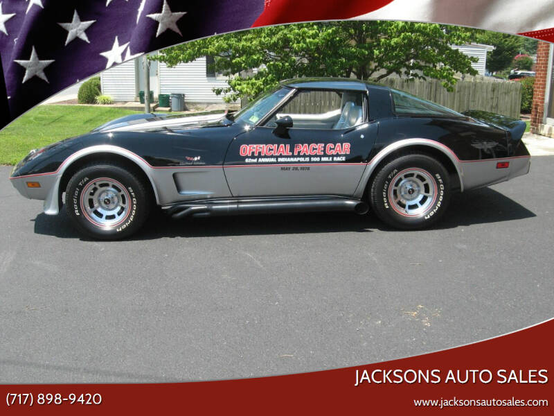 1978 Chevrolet Corvette for sale at Jacksons Auto Sales in Landisville PA