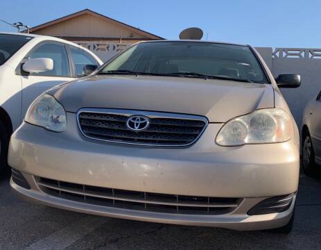 2006 Toyota Corolla for sale at CASH OR PAYMENTS AUTO SALES in Las Vegas NV