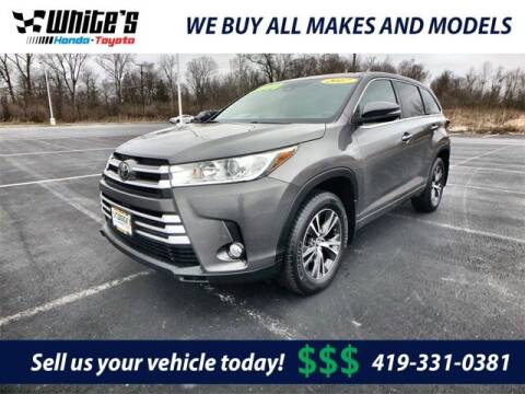 2017 Toyota Highlander for sale at White's Honda Toyota of Lima in Lima OH