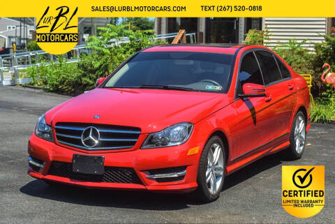 2014 Mercedes-Benz C-Class for sale at LurBL Motorcars in Aston PA