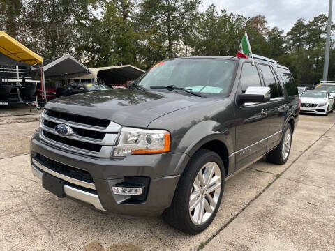 2017 Ford Expedition for sale at AUTO WOODLANDS in Magnolia TX