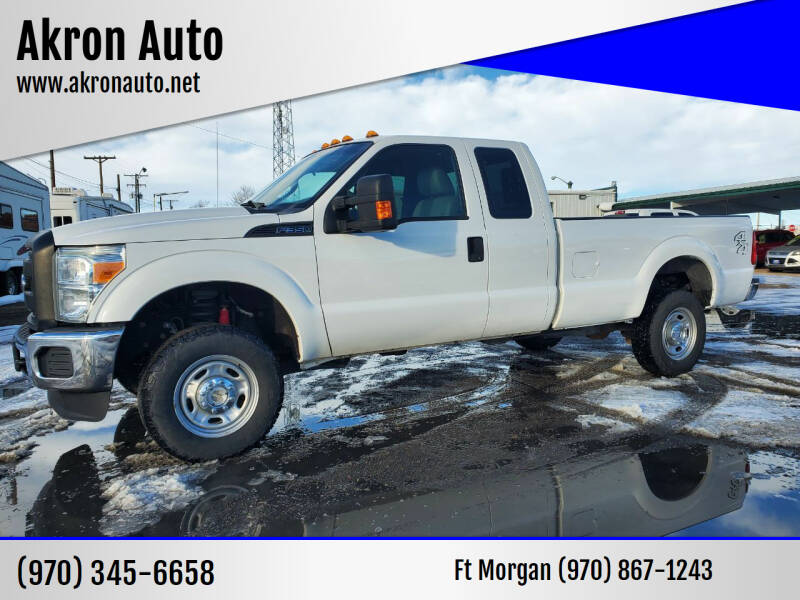 2015 Ford F-350 Super Duty for sale at Akron Auto in Akron CO