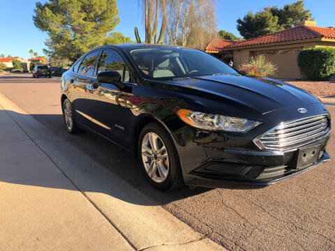 2018 Ford Fusion Hybrid for sale at Arizona Hybrid Cars in Scottsdale AZ
