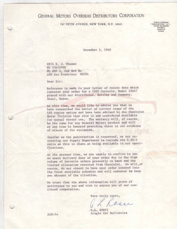 1969 Chevrolet Corvette