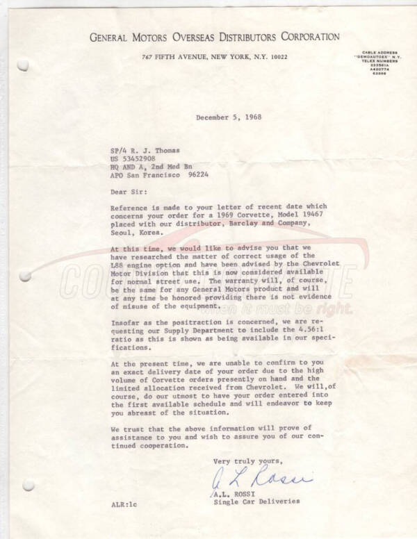 1969 Chevrolet Corvette