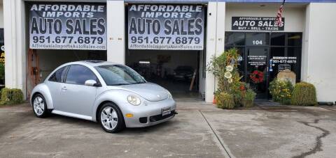 2003 Volkswagen New Beetle for sale at Affordable Imports Auto Sales in Murrieta CA