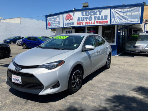 2017 Toyota Corolla for sale at Lucky Auto Sale in Hayward CA
