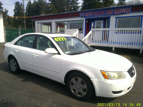 2008 Hyundai Sonata for sale at 777 Auto Sales and Service in Tacoma WA