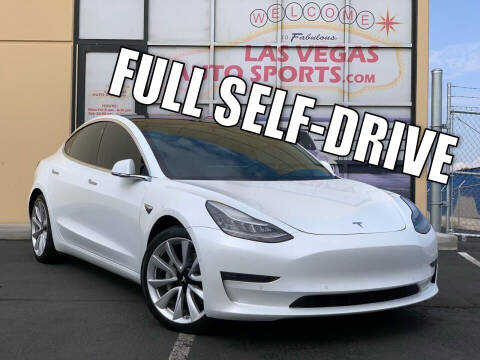 Right view of a black Tesla Model 3 car