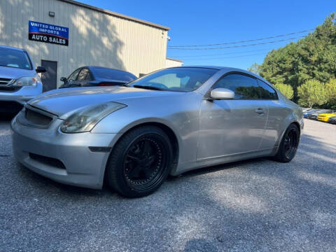 2005 Infiniti G35 for sale at United Global Imports LLC in Cumming GA