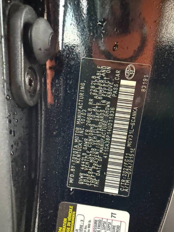 2004 Toyota Camry Solara SE V6