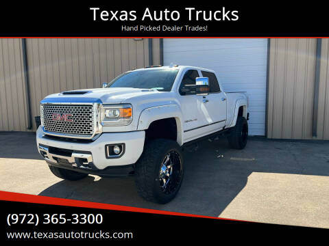 2017 GMC Sierra 2500HD for sale at Texas Auto Trucks in Wylie TX
