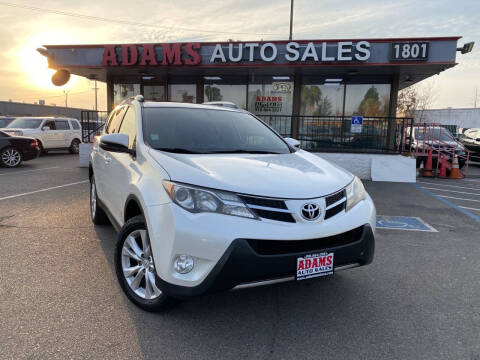 2013 Toyota RAV4 for sale at Adams Auto Sales CA in Sacramento CA