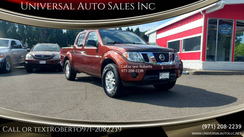 2016 Nissan Frontier for sale at Universal Auto Sales Inc in Salem OR