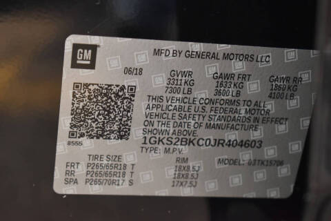 2018 GMC Yukon SLT