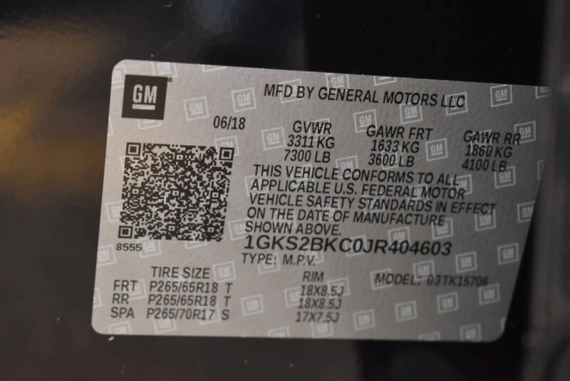 2018 GMC Yukon SLT