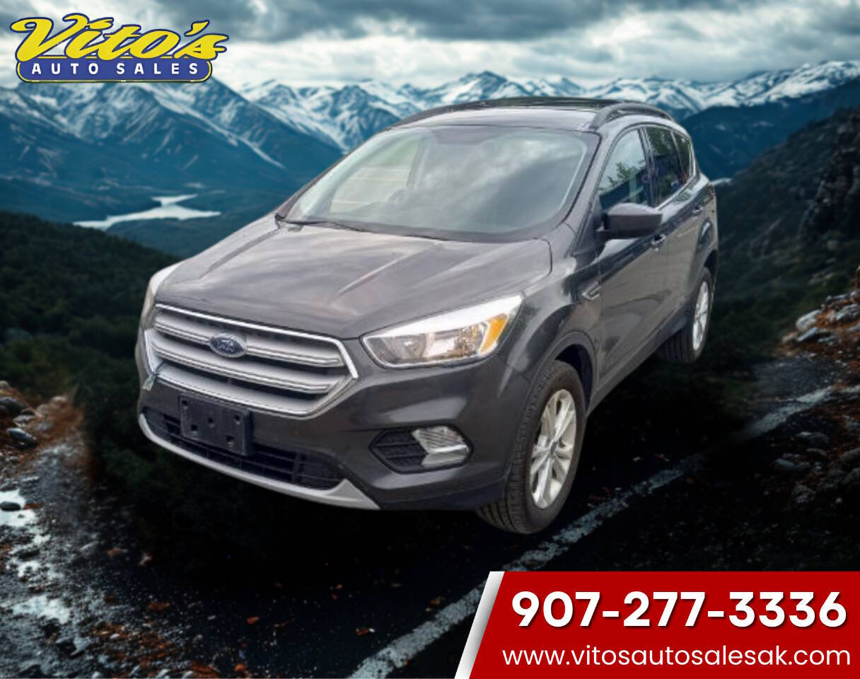 Gray 2018 Ford Escape SUV / Crossover All-Wheel Drive 6-Speed Automatic