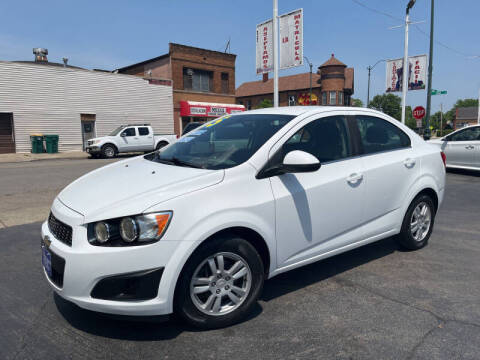 2015 Chevrolet Sonic for sale at Latino Motors in Aurora IL