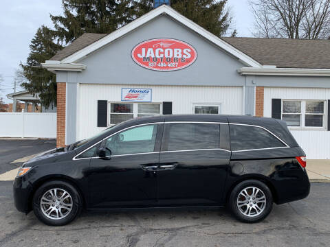2012 Honda Odyssey for sale at Jacobs Motors LLC in Bellefontaine OH