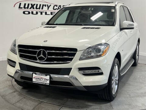 2012 Mercedes-Benz M-Class for sale at Luxury Car Outlet in West Chicago IL