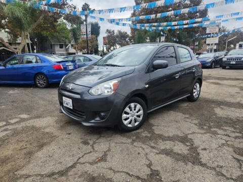2015 Mitsubishi Mirage for sale at Empire Motors in Acton CA