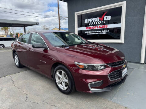 2016 Chevrolet Malibu for sale at Approved Autos in Sacramento CA