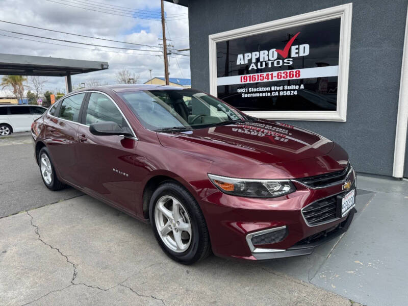 2016 Chevrolet Malibu for sale at Approved Autos in Sacramento CA