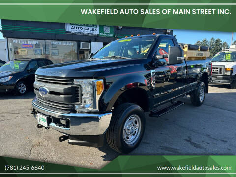 2017 Ford F-350 Super Duty for sale at Wakefield Auto Sales of Main Street Inc. in Wakefield MA