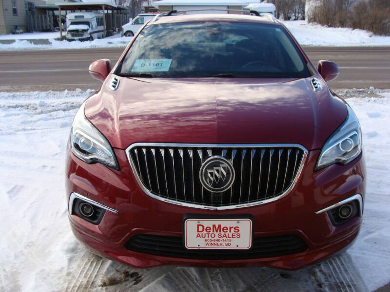2017 Buick Envision for sale at DeMers Auto Sales in Winner SD
