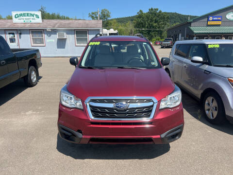 2018 Subaru Forester for sale at Greens Auto Mart Inc. in Towanda PA