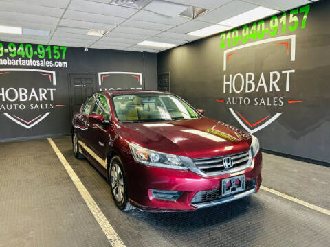 2013 Honda Accord for sale at Hobart Auto Sales in Hobart IN