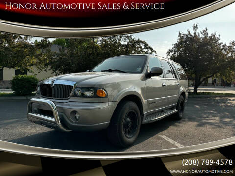 2002 Lincoln Navigator for sale at Honor Automotive Sales & Service in Nampa ID