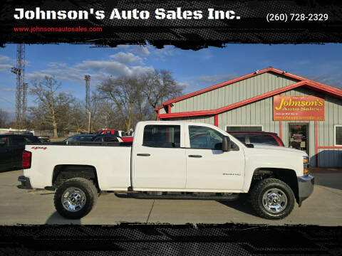 2016 Chevrolet Silverado 2500HD for sale at Johnson's Auto Sales Inc. in Decatur IN