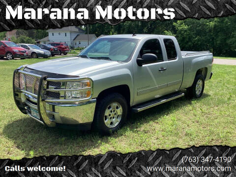 2012 Chevrolet Silverado 1500 for sale at Marana Motors in Princeton MN