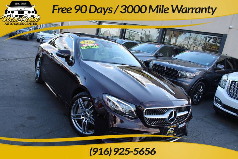 2019 Mercedes-Benz E-Class for sale at West Coast Auto Sales Center in Sacramento CA