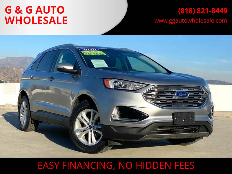 2020 Ford Edge for sale at G & G AUTO WHOLESALE in North Hollywood CA