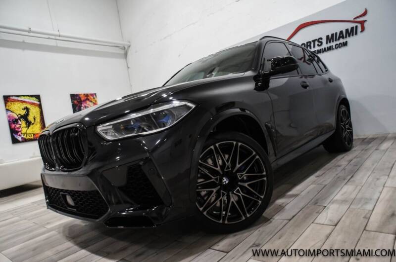 2021 BMW X5 M for sale at AUTO IMPORTS MIAMI in Fort Lauderdale FL