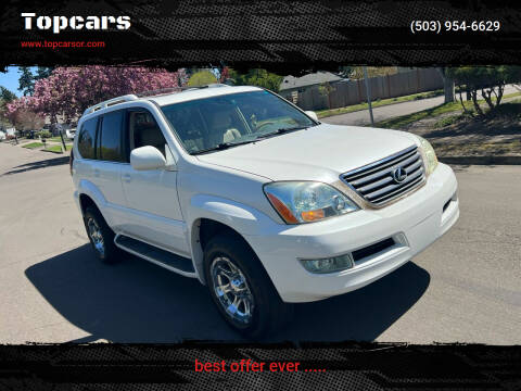 2003 Lexus GX 470 for sale at Topcars in Wilsonville OR