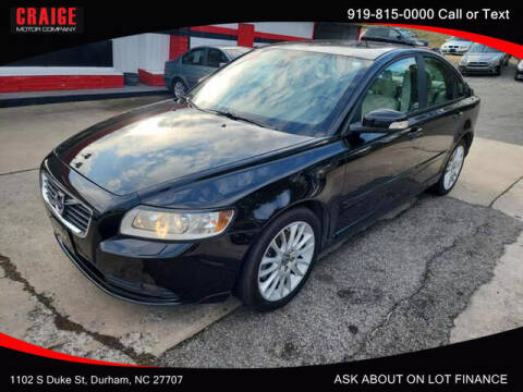 2011 Volvo S40 for sale at CRAIGE MOTOR CO in Durham NC