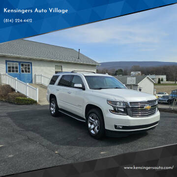 2016 Chevrolet Tahoe for sale at Kensingers Auto Village in Roaring Spring PA