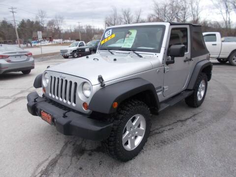 2012 Jeep Wrangler for sale at Careys Auto Sales in Rutland VT