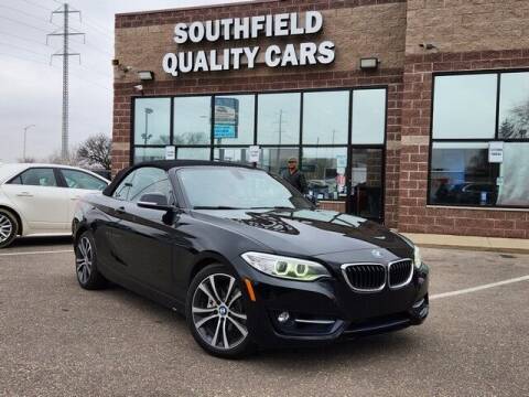 2015 BMW 2 Series for sale at SOUTHFIELD QUALITY CARS in Detroit MI