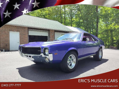 1969 AMC AMX for sale at Eric's Muscle Cars in Clarksburg MD
