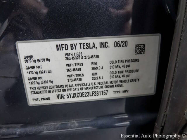 2020 Tesla Model X Long Range Plus